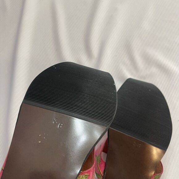 Women Shoes Leather Handmade Indian Khussa Jutties Flat Sandals Euro 36 US 7 - Picture 4 of 7